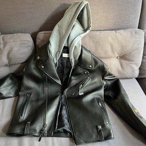 Coach X Jean Michel Basquiat Leather Jacket